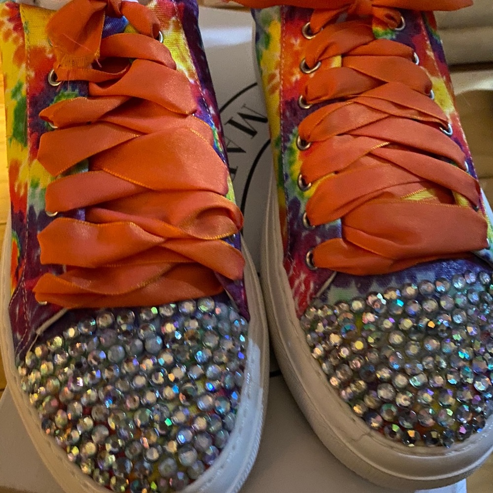 Custom-Made Steve Madden Tie-Dye Sneakers